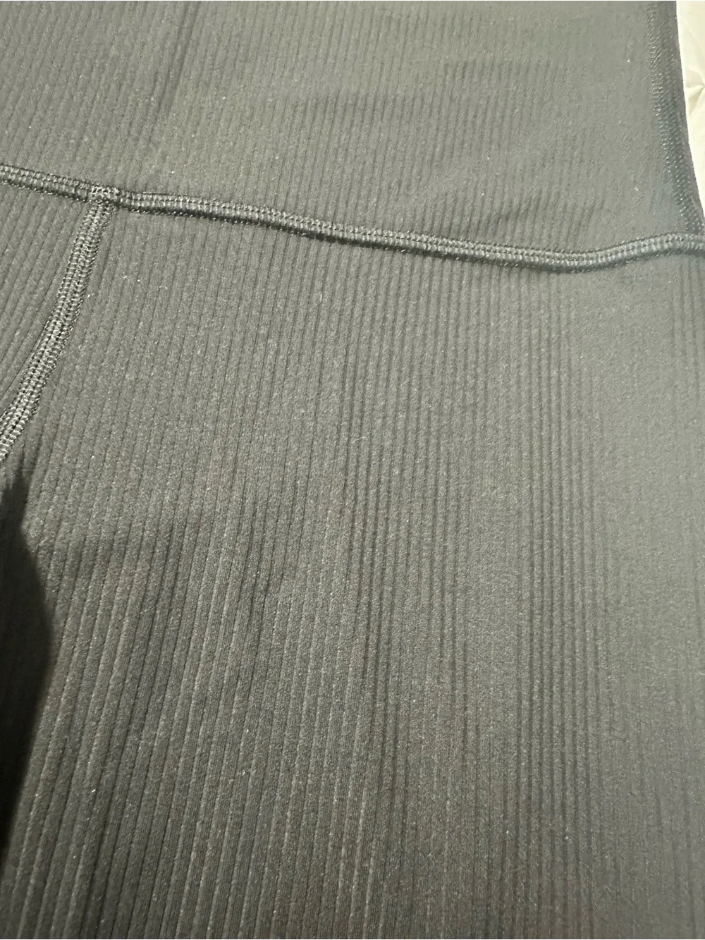 lululemon athletica Black High-Rise Ribbed Leggings